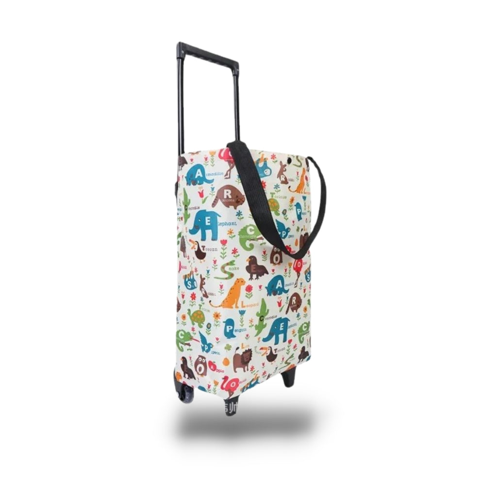 Panier à roulettes Trolley - Pois Bleu Maileg pour chambre enfant - Les Panier à roulettes Trolley - Pois Bleu Maileg pour chambre enfant - Les