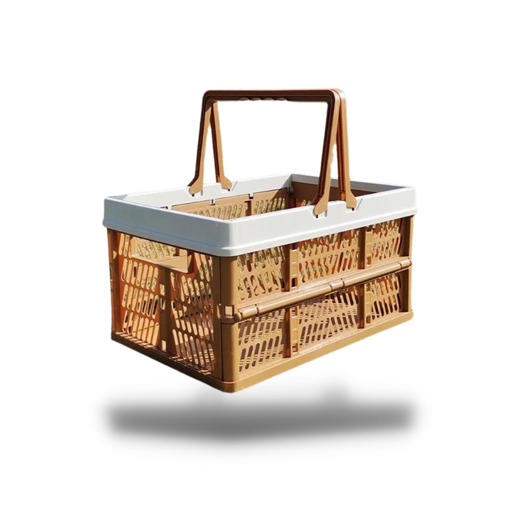 Rangement Déco Naturel Panier De Marché « Suissesse » 3 Tons - Ø30x24-40 Cm  - Osier Robuste Vannerie Boutique En Ligne, image size:1024x1024