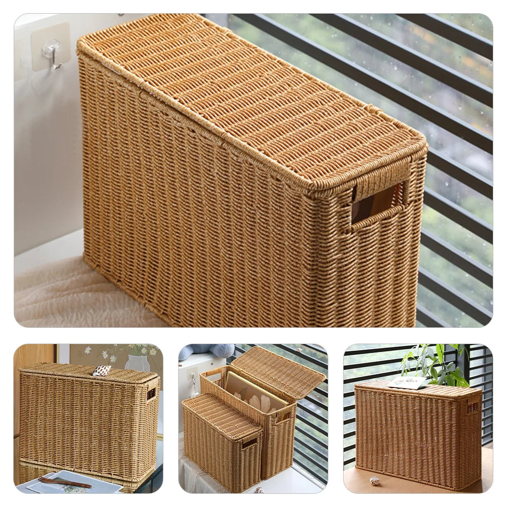 Panier Avec Couvercle Osier sur Panier Avec Couvercle Osier sur
